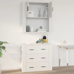 Seinäkaappi 80x33x80cm, eri värejä