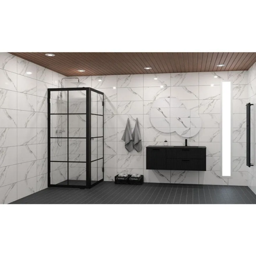 Seinälaatta Carrara Maxi, 30x60cm, sileä, kiiltävä