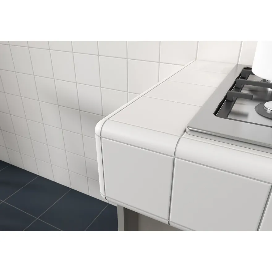 Seinälaatta Pukkila Harmony White, himmeä, sileä, 147x147mm