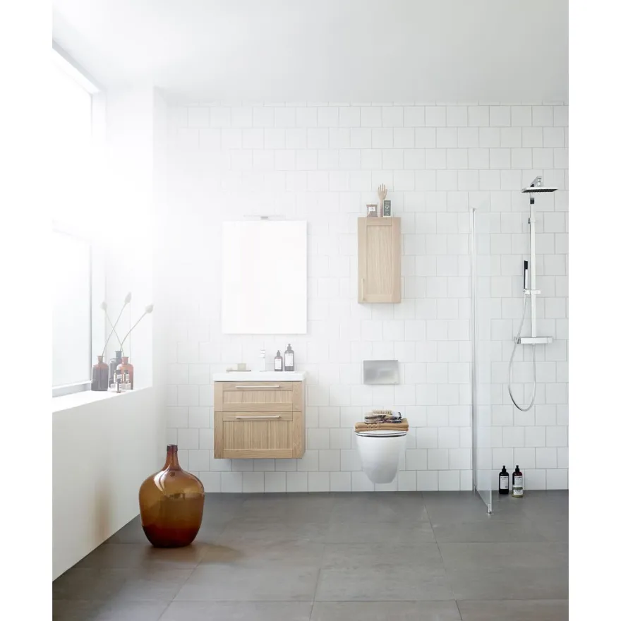 Seinälaatta Pukkila Harmony White, himmeä, sileä, 147x147mm