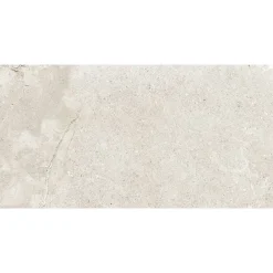 Seinälaatta Pukkila Stone Age White, 29.5x59.2cm, matta