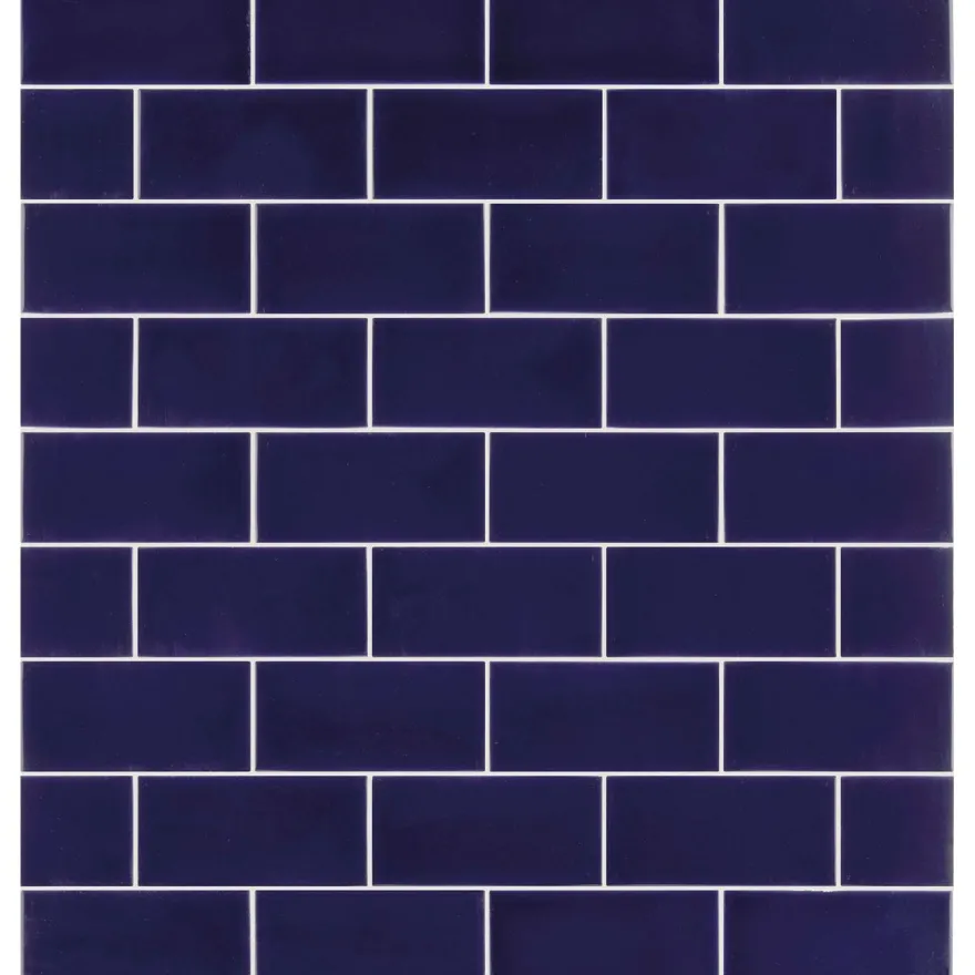 Seinälaatta Pukkila Urban Atelier Cobalto, kiiltävä, sileä, 140x70mm
