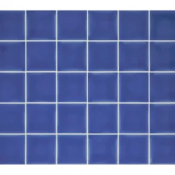 Seinälaatta Pukkila Urban Atelier Indigo, kiiltävä, sileä, 100x100mm