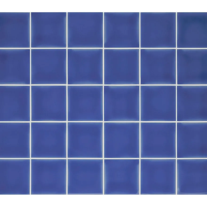 Seinälaatta Pukkila Urban Atelier Indigo, kiiltävä, sileä, 100x100mm