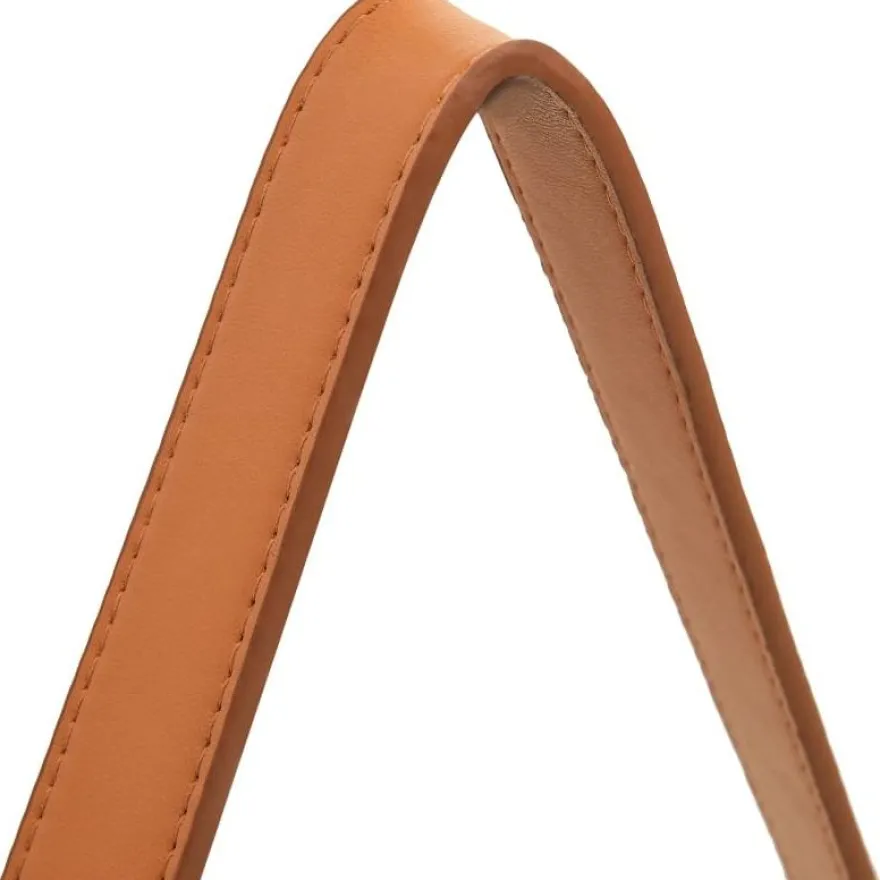 Seinäpeili hihnalla, 50cm, musta