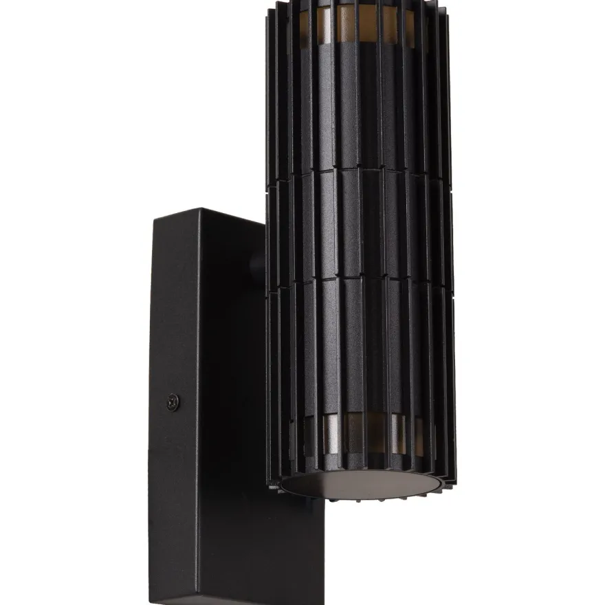 Seinäspotti Lucide Timbala, 7x11.3x22.2cm, IP44, musta