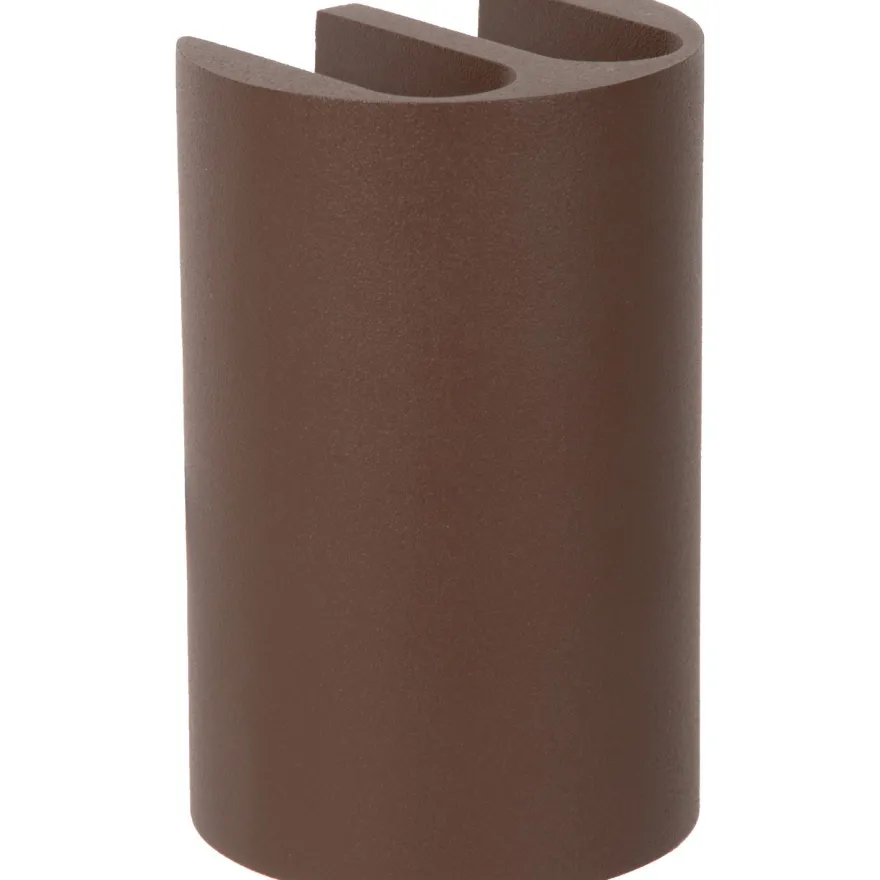Seinäspotti Lucide York, 7x5.8cm, IP54, 1.2W, ruskea