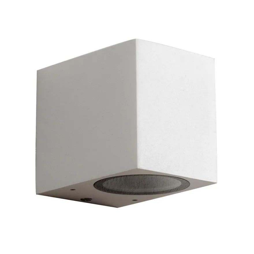 Seinävalaisin Airam Sund, max 11W, GU10, 80x68x93mm, IP44, valkoinen/kirkas