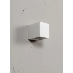 Seinävalaisin Airam Sund, max 11W, GU10, 80x68x93mm, IP44, valkoinen/kirkas