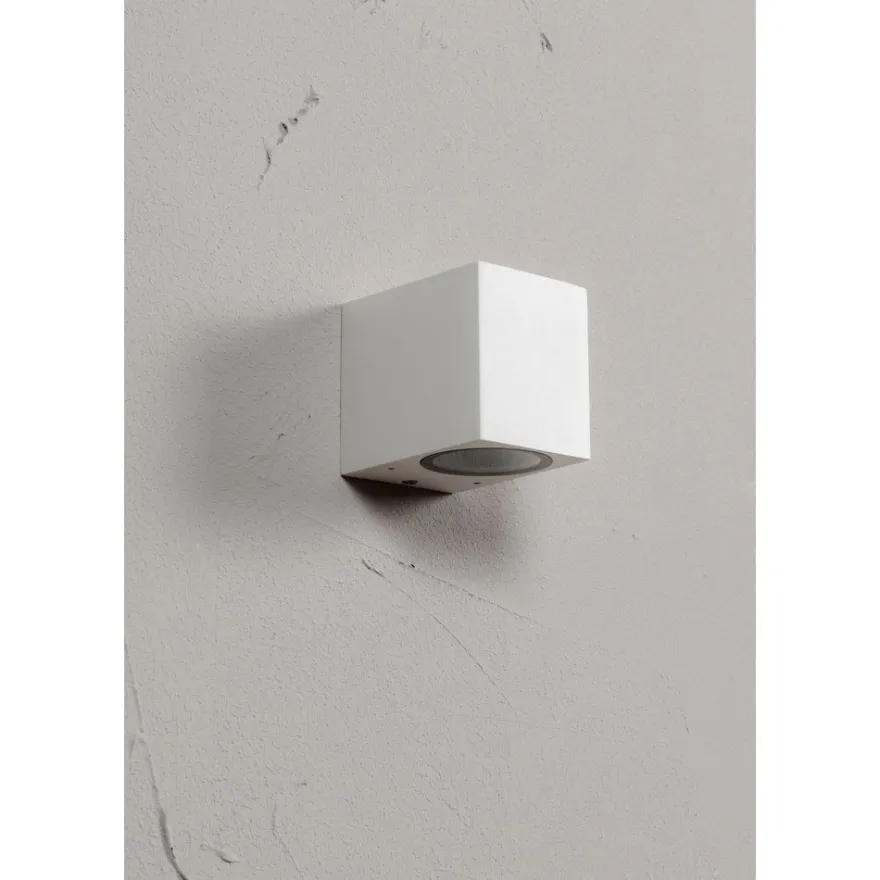 Seinävalaisin Airam Sund, max 11W, GU10, 80x68x93mm, IP44, valkoinen/kirkas
