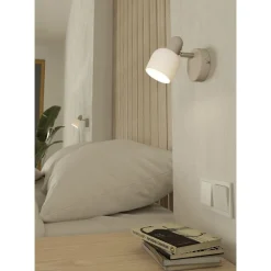 Seinävalaisin Eglo Corato, E14, 18W, IP20, hiekka/valkoinen