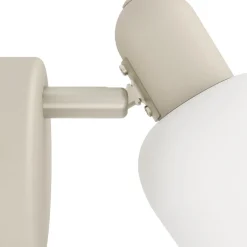 Seinävalaisin Eglo Corato, E14, 18W, IP20, hiekka/valkoinen