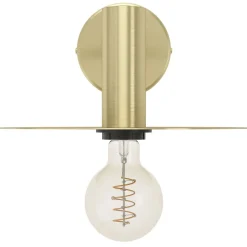 Seinävalaisin Eglo Escandell, E27, 40W, IP20, messinki