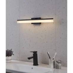 Seinävalaisin Eglo Palmital, 59.5x8cm, LED, 11W, IP44, musta