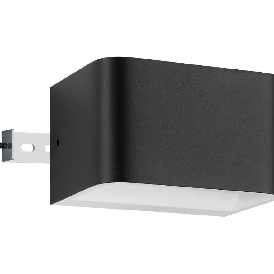 Seinävalaisin Eglo Sania 4 LED musta eri kokoja