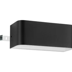 Seinävalaisin Eglo Sania 4 LED musta eri kokoja