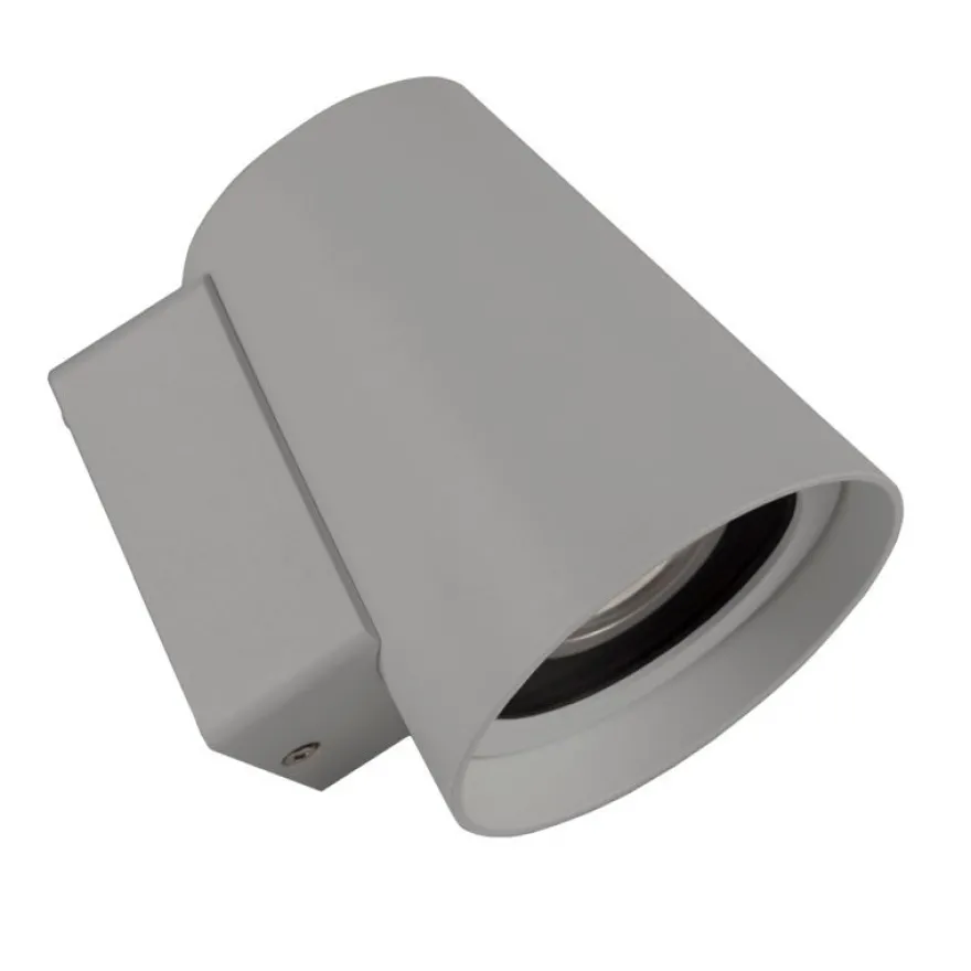 Seinävalaisin Hide-a-lite Cone GU10 harmaa