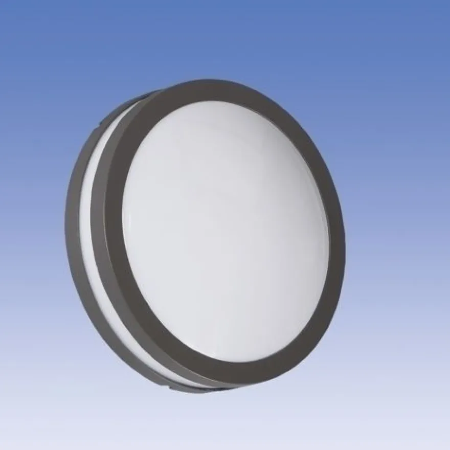 Seinävalaisin LED Lumia AVN260GHLED, Ø260x95mm, grafiitinharmaa