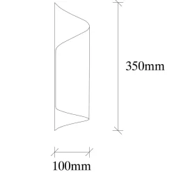 Seinävalaisin Linento Lighting GMN-000012, 35cm, kerma