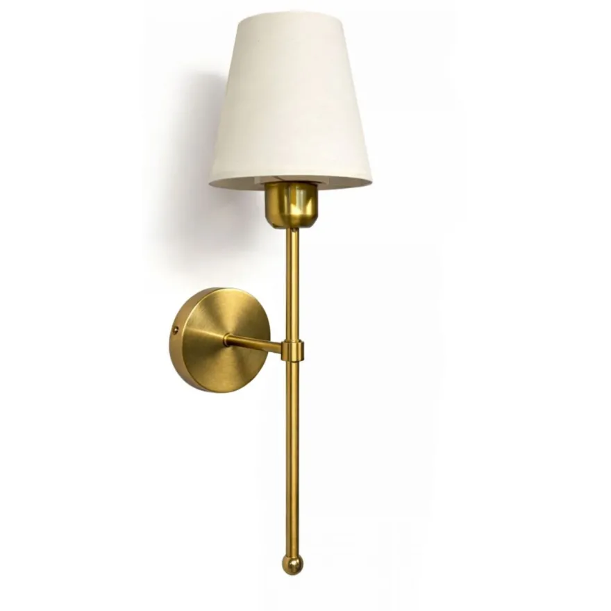 Seinävalaisin Linento Lighting 242428 kulta/luonnonvalkoinen