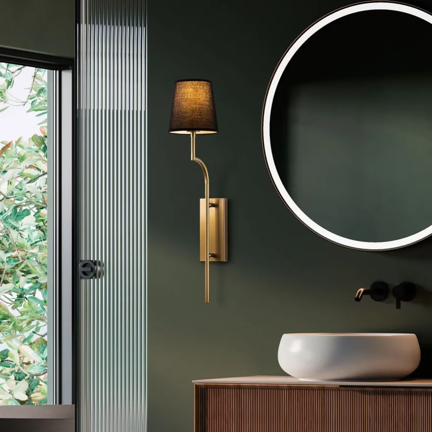 Seinävalaisin Linento Lighting Lumora, Ø12-16cm