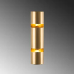Seinävalaisin Linento Lighting Luxora, 8x30cm, kulta