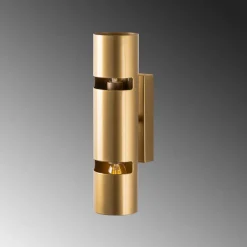 Seinävalaisin Linento Lighting Luxora, 8x30cm, kulta