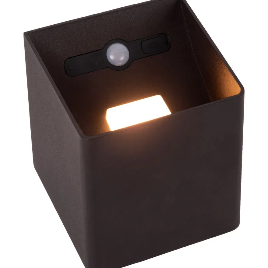 Seinävalaisin Lucide Vertigo, 10x10cm, IP54, 6W, eri värejä