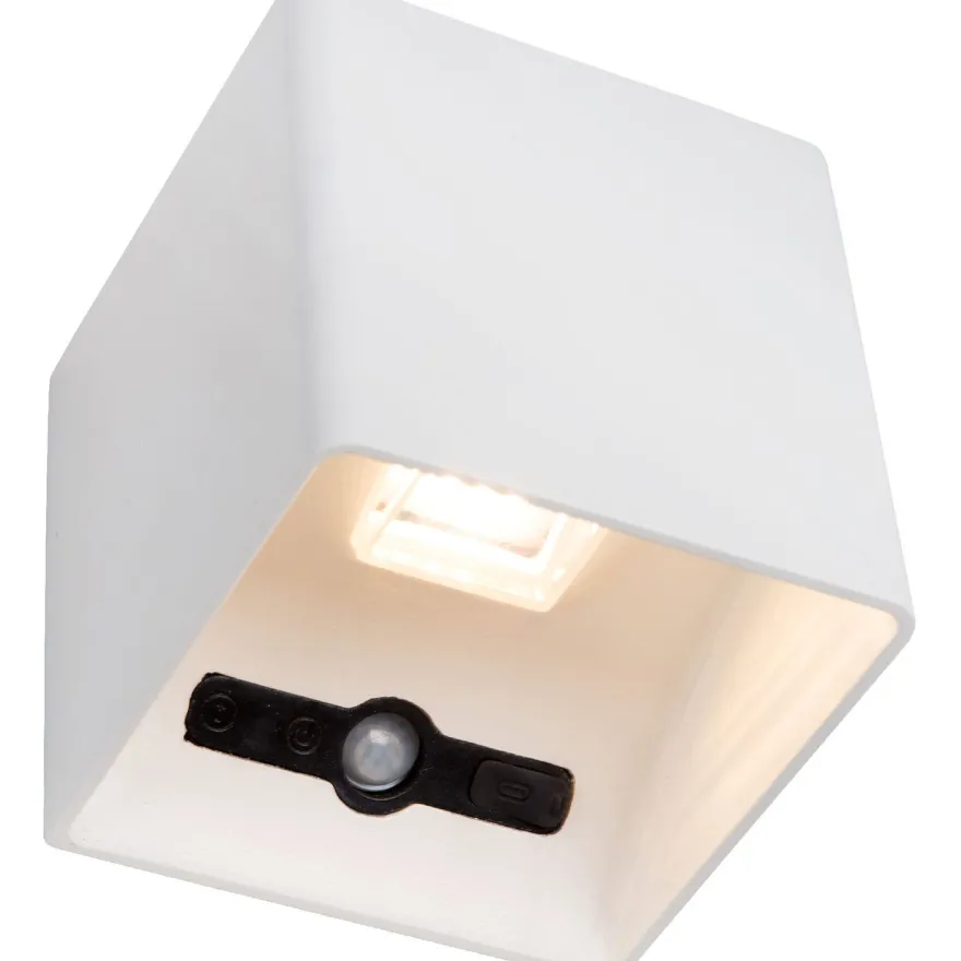 Seinävalaisin Lucide Vertigo, 10x10cm, IP54, 6W, eri värejä