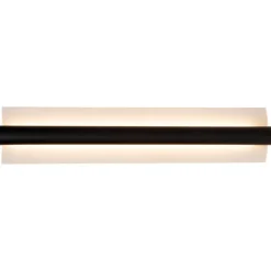 Seinävalaisin Lucide Wanda, 10.2x45cm, IP44, 15W, musta