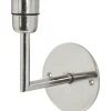 Seinävalaisin PR Home Base, 220 x 130 mm, mattakromi