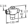 Sekoitusventtiili Oras 57C DN20 421020