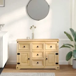 Senkki Corona 112x40x75 cm täysi mänty (05680)