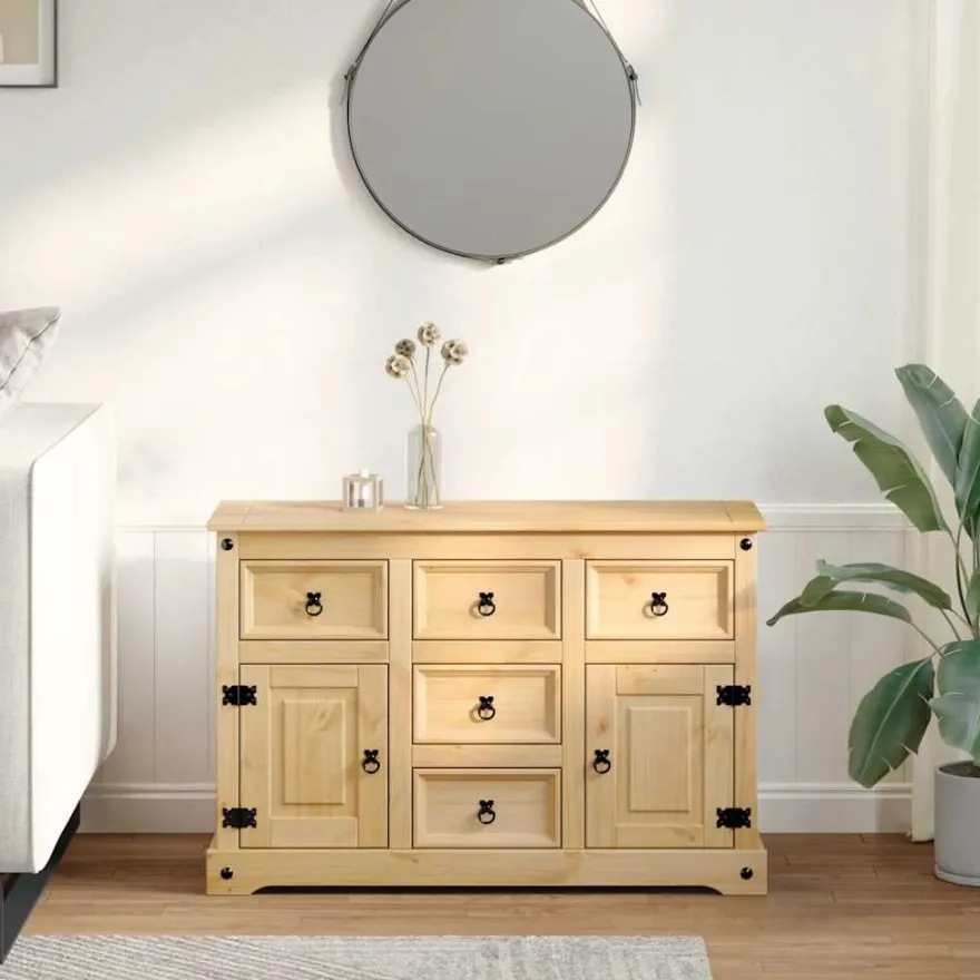 Senkki Corona 112x40x75 cm täysi mänty (05680)