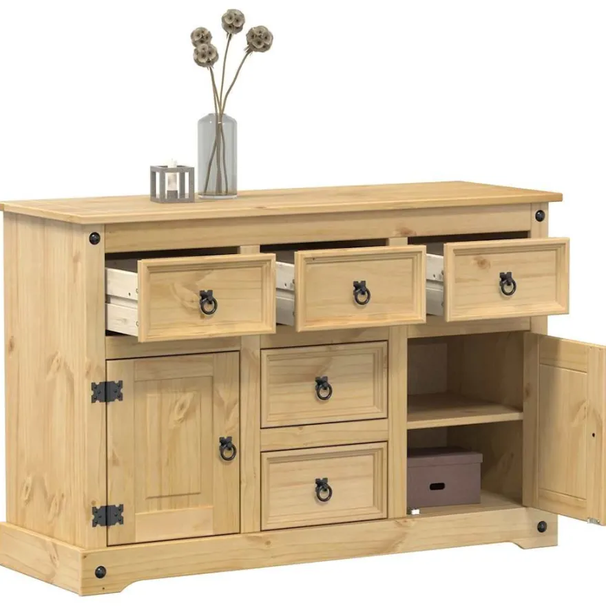 Senkki Corona 112x40x75 cm täysi mänty (05680)