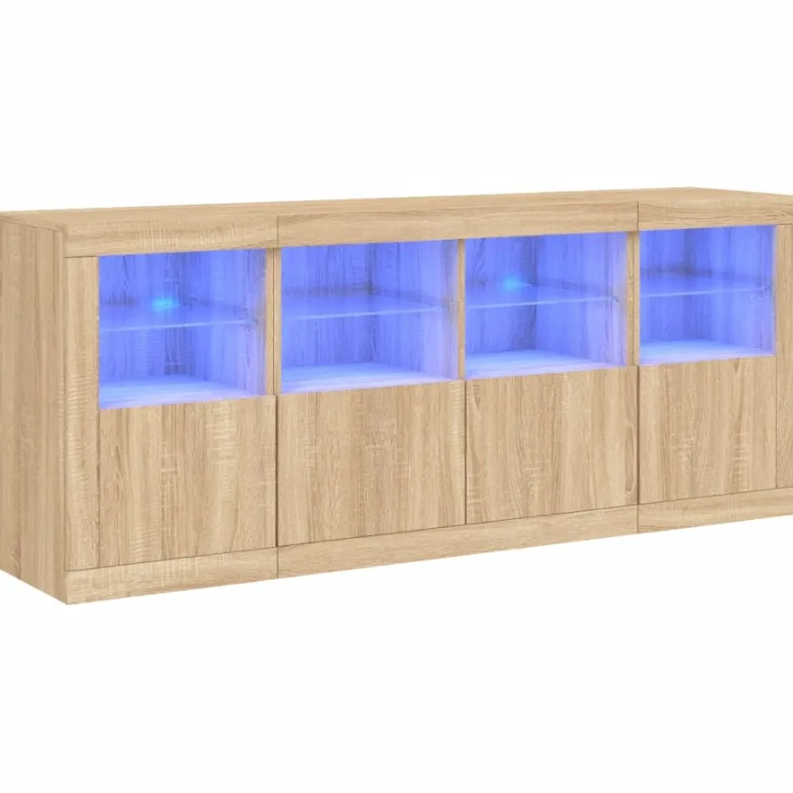 Senkki LED-valoilla, 163x37x67 cm, eri värejä (33133)