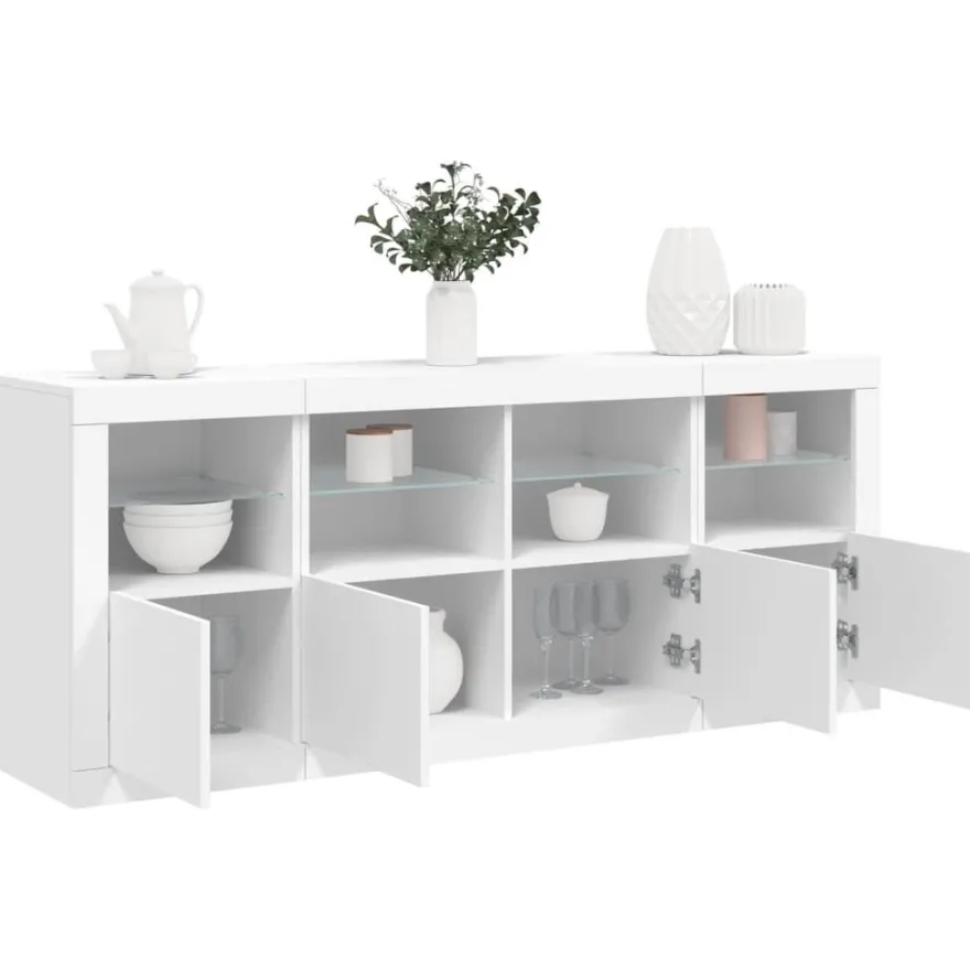 Senkki LED-valoilla, 163x37x67 cm, eri värejä (33133)