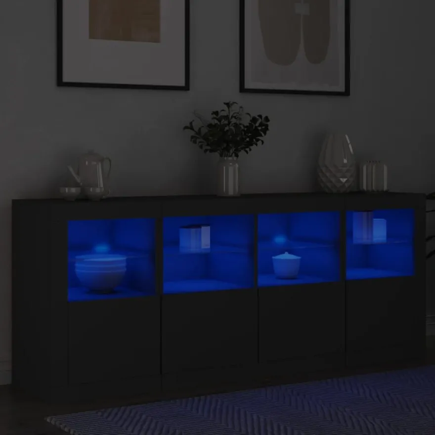 Senkki LED-valoilla, 163x37x67 cm, eri värejä (33133)