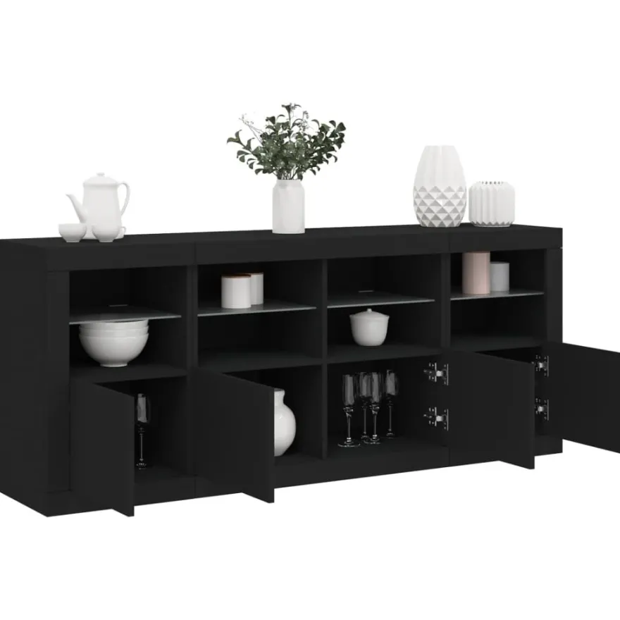 Senkki LED-valoilla, 163x37x67 cm, eri värejä (33133)