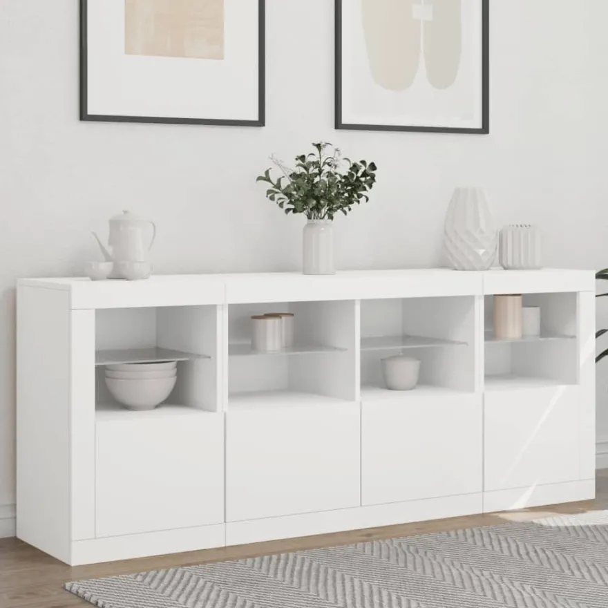 Senkki LED-valoilla, 163x37x67 cm, eri värejä (33133)