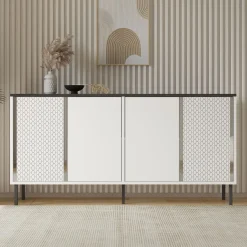 Senkki Linento Furniture Bertilda, 150x75cm, valkoinen