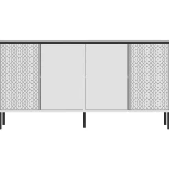 Senkki Linento Furniture Bertilda, 150x75cm, valkoinen