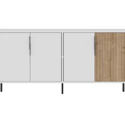 Senkki Linento Furniture Callia, 150x75cm, valkoinen/ruskea