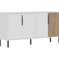 Senkki Linento Furniture Callia, 150x75cm, valkoinen/ruskea