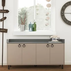 Senkki Linento Furniture Dea, beige/harmaa