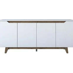 Senkki Linento Furniture GD102 1874 valkoinen/pähkinä