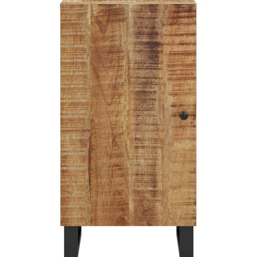 Senkki ovella 40x31x75 cm täysi mangopuu (52909)