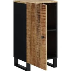 Senkki ovella 40x31x75 cm täysi mangopuu (52909)