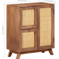 Senkki 2 60x35x75 cm mangopuu