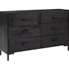 Senkki 110x35x70 cm mänty musta